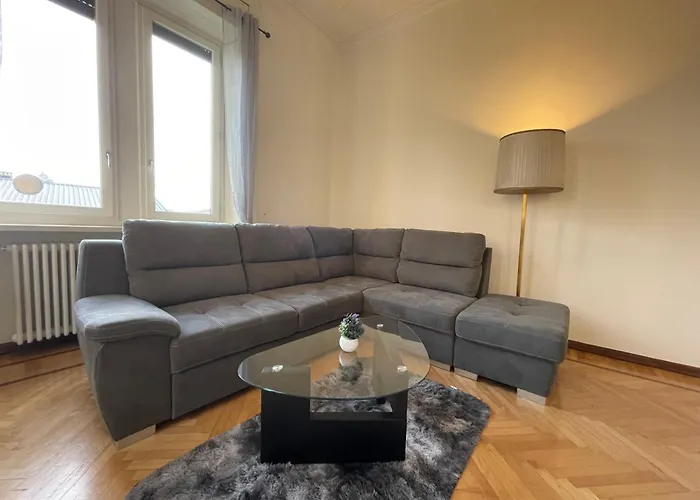 Апартаменты Bg Royal Con Parcheggio - Vista Citta Alta Бергамо