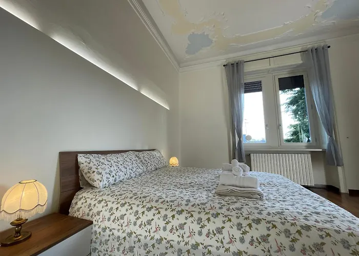 Lägenhet Bg Royal Con Parcheggio - Vista Citta Alta Bergamo